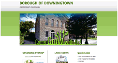 Desktop Screenshot of downingtown.org